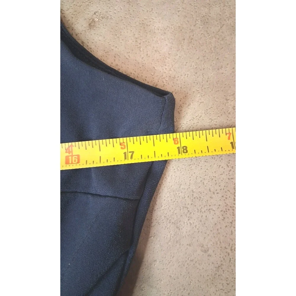 INC Jumpsuit Romper Large Wide Leg Workwear Office Brunch - Picture 10 of 12